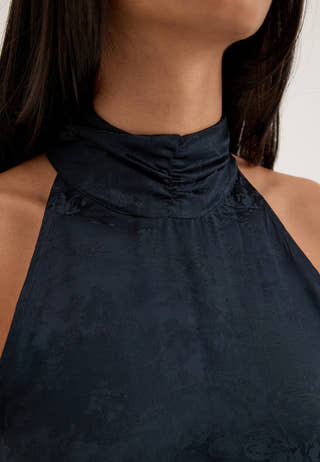 Objluma S/L RE ASYMMETRIC TOP Blue
