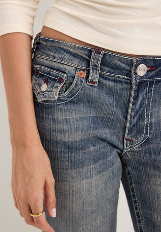 Joey Mr Flare Flap Big T Blue