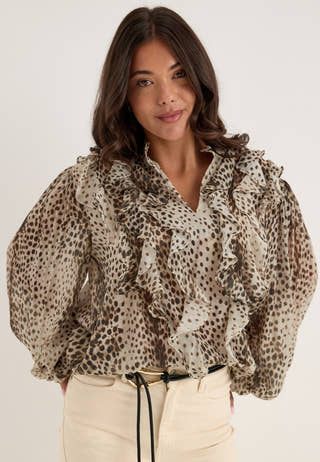 Yascheemi Ls Top Patterned