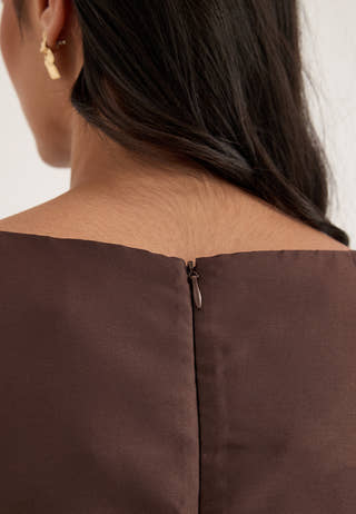 Vishina S/L BOATNECK SHORT Dress