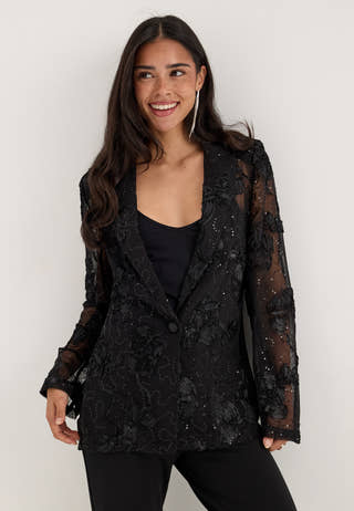 Viditte L/S BLAZER Black