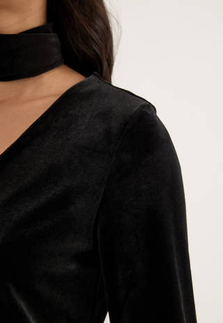 Vilivas L/S SHORT DRESS Black