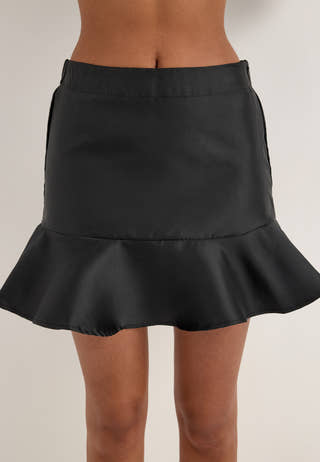 Vishina Hw Short Skirt Black