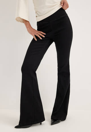 Vmlouisa Mr Flared Jegging Black