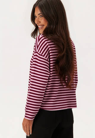 Pcjassy Ls O-neck Knit Red