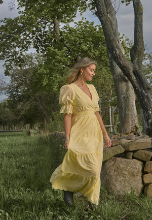 Broderie Anglaise Maxi Dress