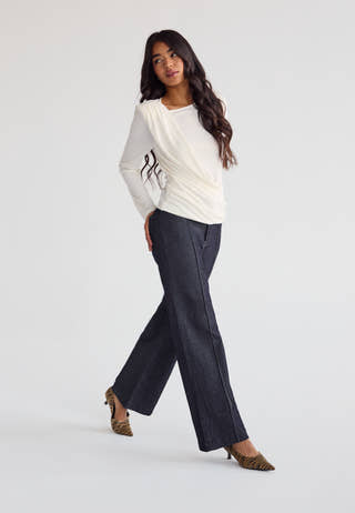 Front Seam Jeans
