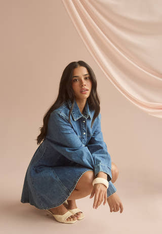 Denim Mini Dress
