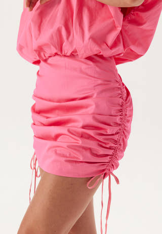 Tie Back Mini Dress