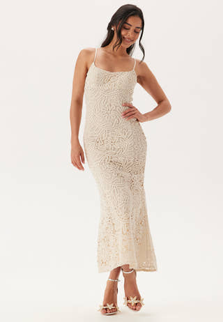 Adoni Crochet Midi Dress