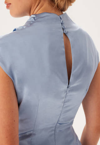 Auria Satin Maxi Dress