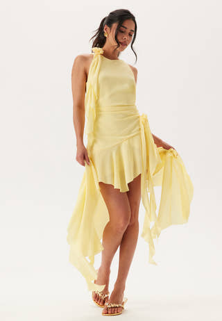 Ivana Georgette High Low Dress