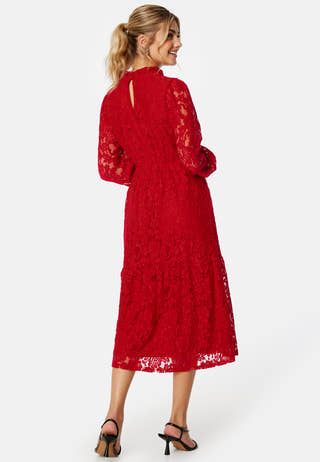 Blanca Midi Lace Dress