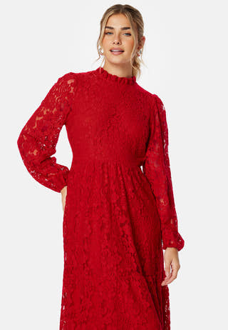 Blanca Midi Lace Dress