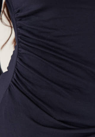 Boat Neck Asymmetric Top