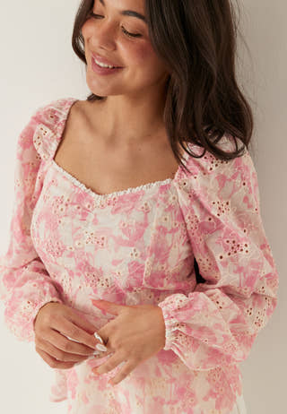 Broderie Anglaise Blouse
