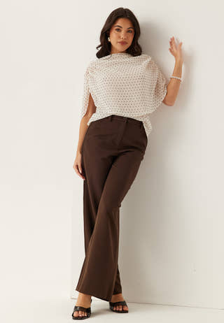 Cape Sleeveless Blouse