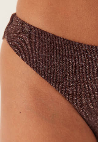 Cheeky Glittery Bikini Bottom