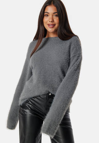 Fluffy Knitted Sweater