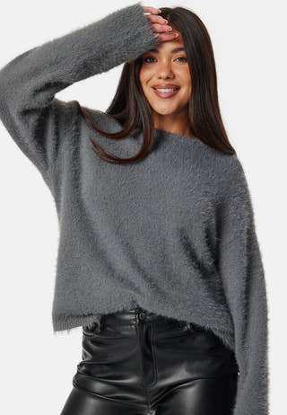 Fluffy Knitted Sweater
