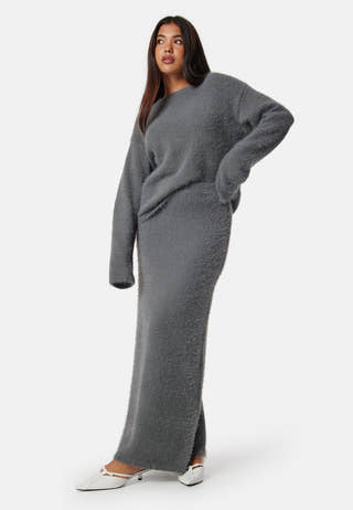 Fluffy Knitted Sweater