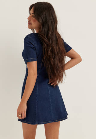 Denim Mini Dress