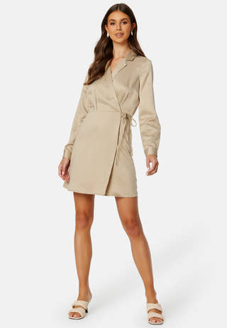 Destinee wrap dress