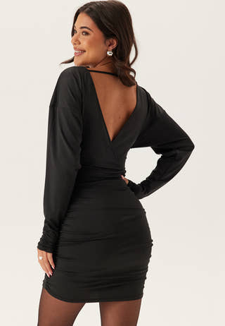 Draped Mini Dress