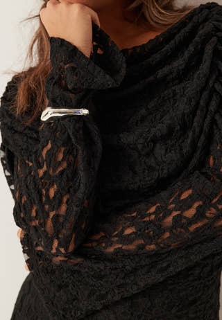 Drapy Lace Dress
