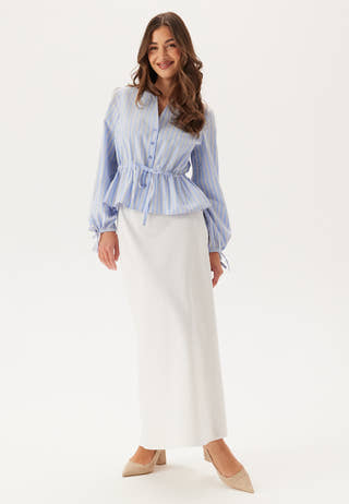 CC Drawstring Cotton Shirt