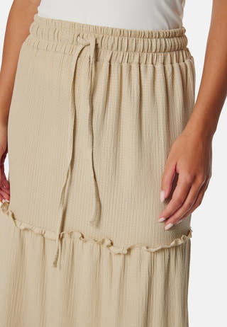 Flounce Maxi Skirt