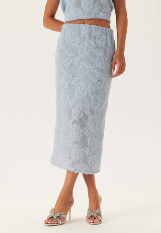 Flower Mesh Skirt