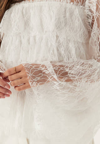Frill Lace Blouse