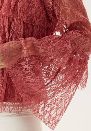 Frill Lace Blouse