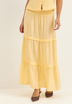 Frill Maxi Skirt