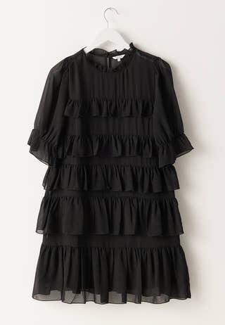 Frill Short Dress