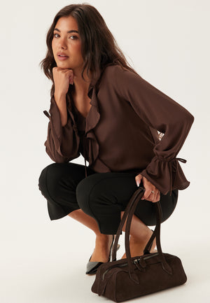 Frill Tie Blouse