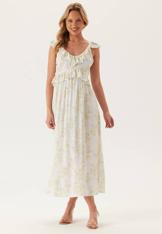 Frill Viscose Dress