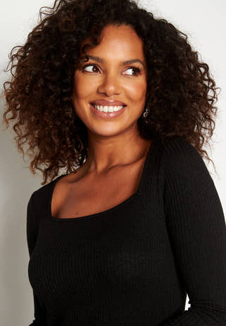 Ilena square neck top