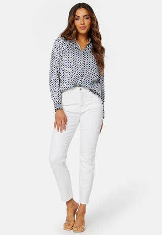 Lillyanna satin blouse