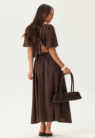 Linen Midi Dress