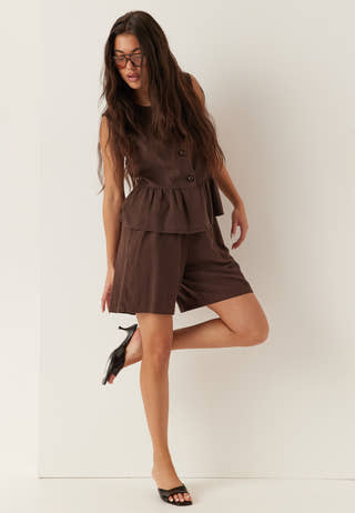 Linen Vest