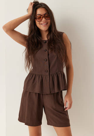 Linen Vest