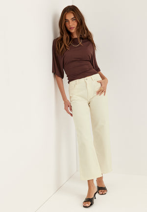 Linn High Straight Ankle Jeans