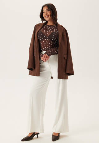 Long Sleeve Mesh Top
