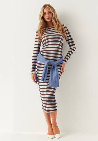 Long Sleeve Midi Dress