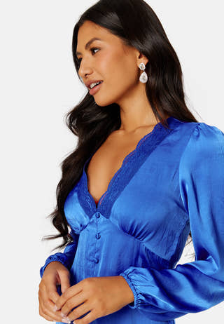 Lucinda satin dress