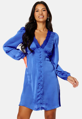 Lucinda satin dress