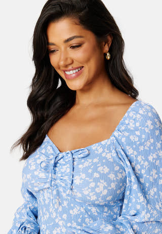 Manda puff sleeve dress