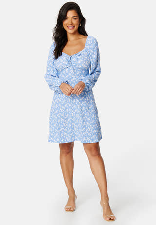 Manda puff sleeve dress